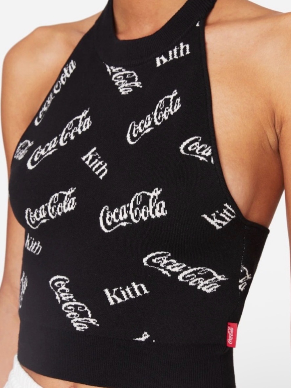 KITH x Coca Cola Black Knit Hilary Halter